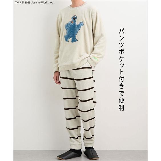 ニッセン（nissen） ルームウェア メンズ ミンクフリース 上下セット