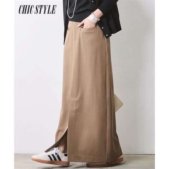 ニッセン（nissen） ロングスカート レディース タイト マキシ