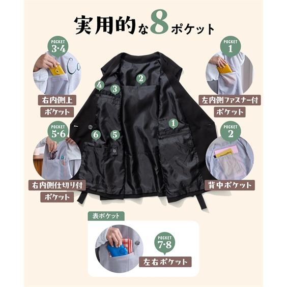ニッセン（nissen） ベスト レディース セレモニー対応 大容量多