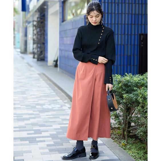 【美品】VINCE ヴィンス ラップ風 ロングスカート S 0サイズ Vince（ヴィンス）ロング・マキシ丈スカート 茶 サイズ:0(XS位