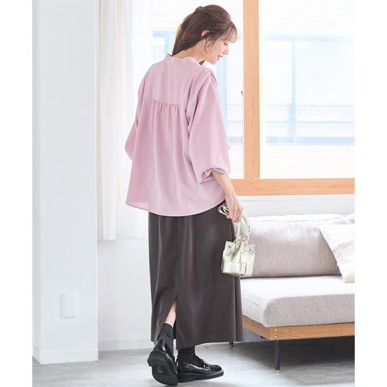 ニッセン（nissen） シャツ ブラウス レディース ゆるシルエット 