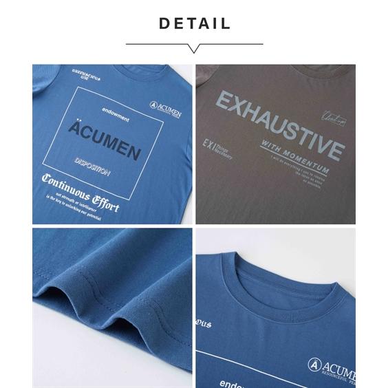 ニッセン（nissen） Tシャツ カットソー メンズ プリント 長袖 2枚組