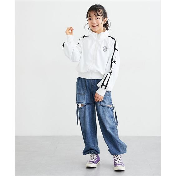 ニッセン（nissen） アウター 子供服 キッズ リボン使いライン