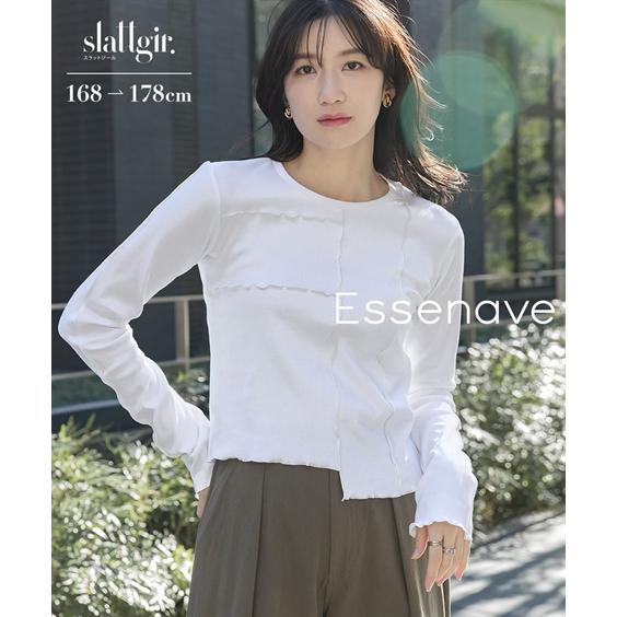 カットソー(長袖/七分) 2sleeve design tops 50%OFF【seventy seven(セブンティセブン)】heavy onz L-S t-shirts