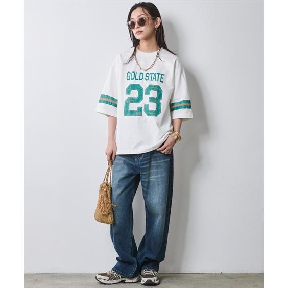 ニッセン（nissen） Tシャツ カットソー レディース 綿100％ 7分袖