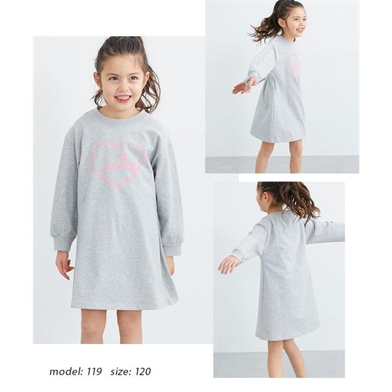ニッセン（nissen） ワンピース 子供服 キッズ 2点セット 前後迷わない