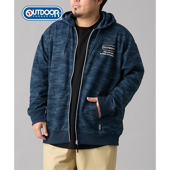 ニッセン（nissen） OUTDOOR パーカー メンズ ダンボールフルジップ 春