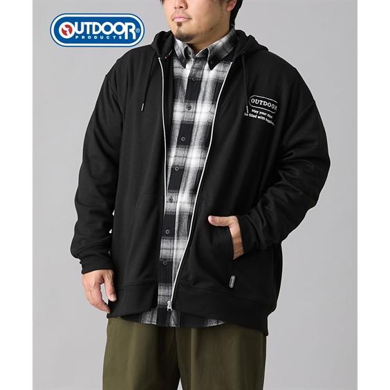 ニッセン（nissen） OUTDOOR パーカー メンズ ダンボールフルジップ 春
