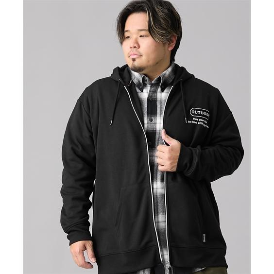 ニッセン（nissen） OUTDOOR パーカー メンズ ダンボールフルジップ 春