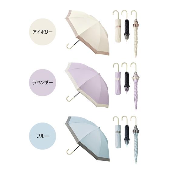 サンブロック ラボ 遮夏クール晴雨兼用傘 2段2way 夏 ニッセン nissenの画像