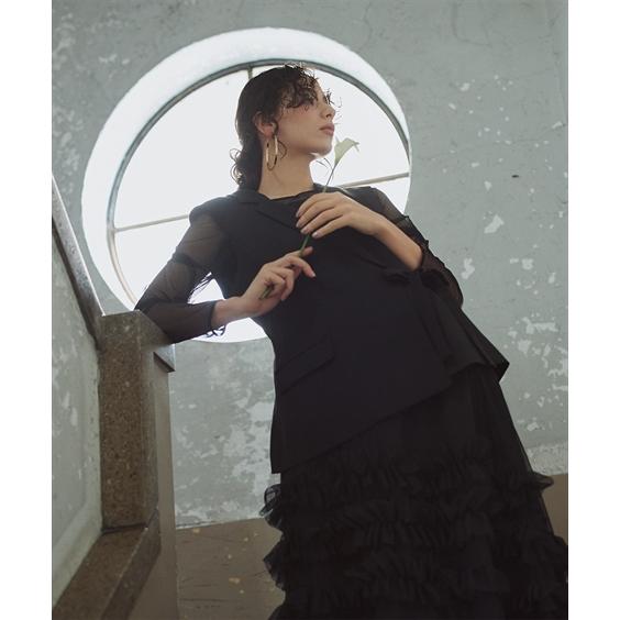 結婚式・パーティードレス 【お呼ばれ・よそいき・結婚式・パーティー・オケージョンドレス】2点セットアッ