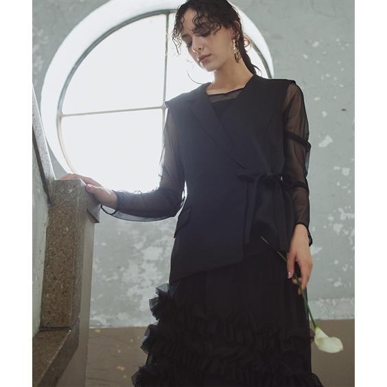結婚式・パーティードレス 【お呼ばれ・よそいき・結婚式・パーティー・オケージョンドレス】2点セットアッ