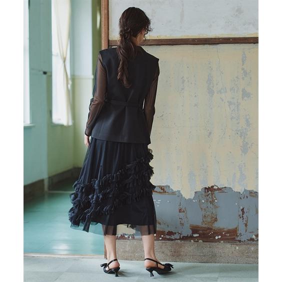 結婚式・パーティードレス 【お呼ばれ・よそいき・結婚式・パーティー・オケージョンドレス】2点セットアッ