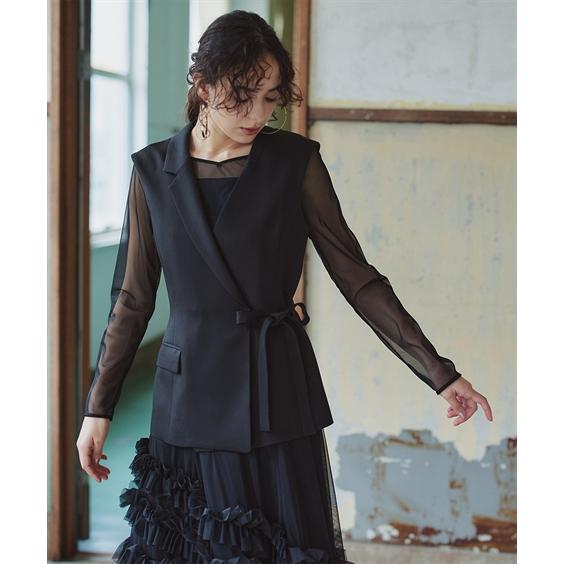 結婚式・パーティードレス 【お呼ばれ・よそいき・結婚式・パーティー・オケージョンドレス】2点セットアッ