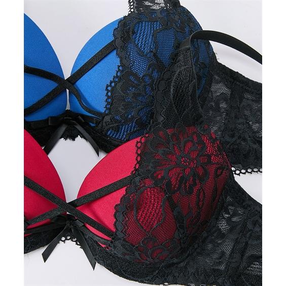  ブラジャーショーツセット ニッセン（nissen） ブラジャー ショーツ セット レディース 脇高