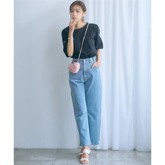 ニッセン（nissen） ストレートパンツ レディース バック 編み上げ