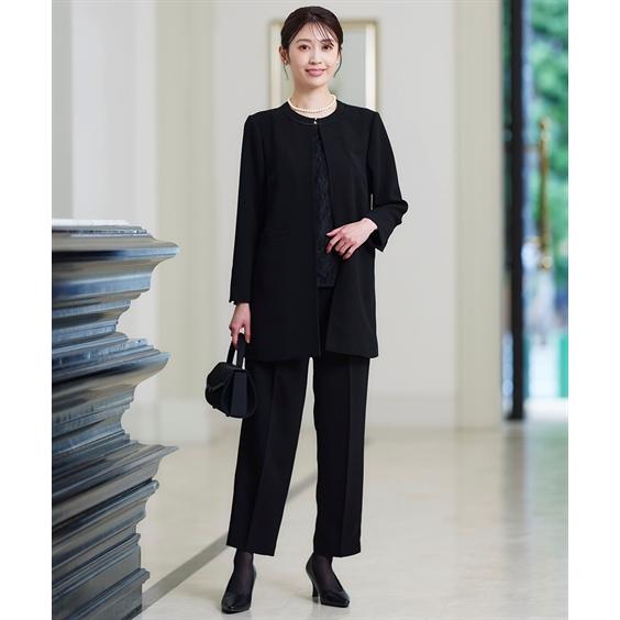 ニッセン（nissen） 喪服 礼服 ブラックフォーマル レディース 前開き
