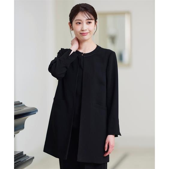ニッセン（nissen） 喪服 礼服 ブラックフォーマル レディース 前開き