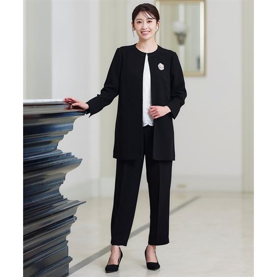 ニッセン（nissen） 喪服 礼服 ブラックフォーマル レディース 前開き