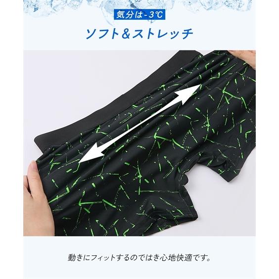 ニッセン（nissen） ボクサーパンツ メンズ 気分はー3℃ひんやり 接触冷