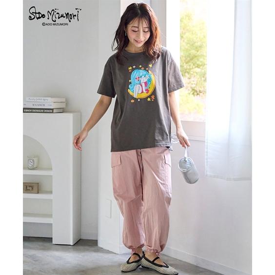 ニッセン（nissen） Tシャツ カットソー レディース 水森亜土 ゆったり