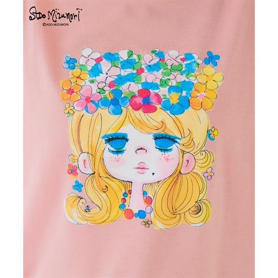 ニッセン（nissen） Tシャツ カットソー レディース 水森亜土 ゆったり