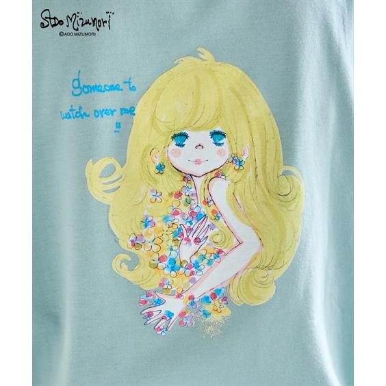ニッセン（nissen） Tシャツ カットソー レディース 水森亜土 ゆったり