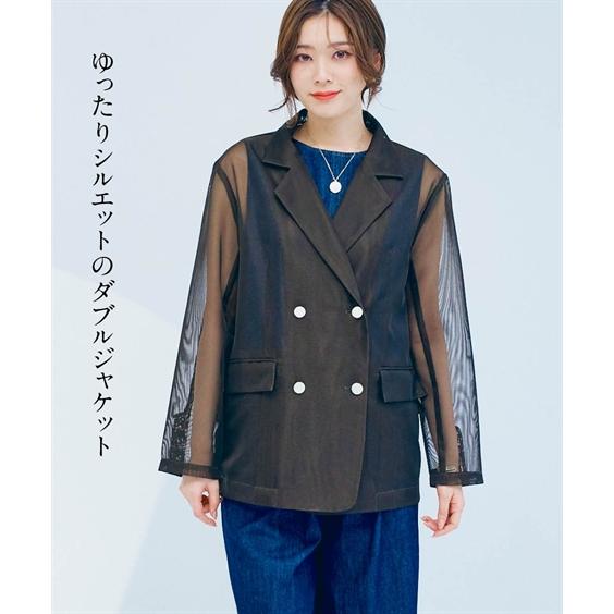 ニッセン（nissen） アウター ジャケット レディース メッシュ