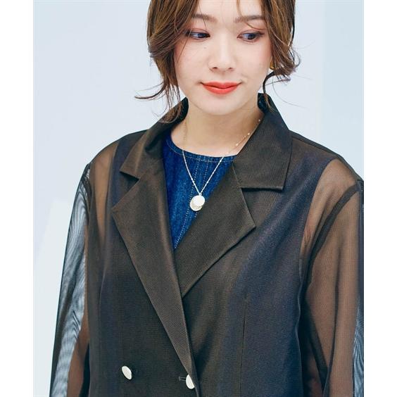 ニッセン（nissen） ジャケット アウター レディース メッシュ 