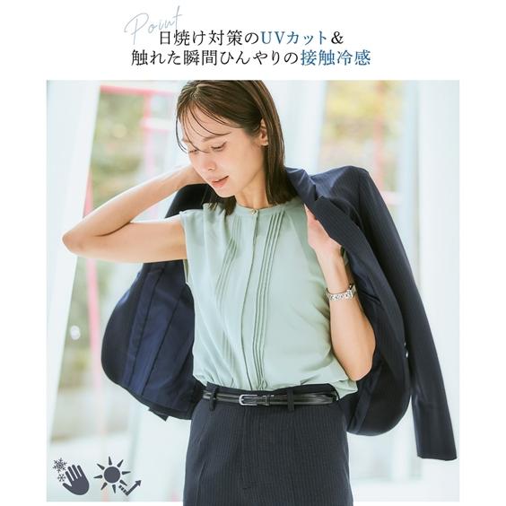 レディーススーツ スーツ レディース うすカルタテヨコ ストレッチ テーラード ジャケット パンツ ＋ ストレー_8