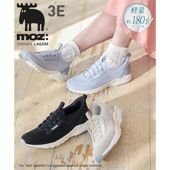 ニッセン（nissen） レディース moz モズ 軽量 ニット スニーカー