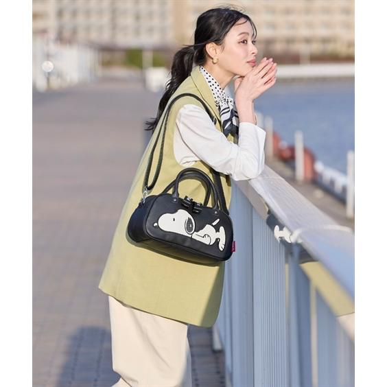 ニッセン（nissen） レディース スヌーピー 10ポケット寝そべり