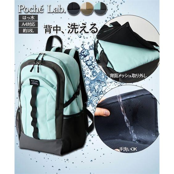 持ち運びマット【屋内外対応】厚み十分！　リュック・手さげ携行OK! ニッセン（nissen） レディース 12ポケット背面取外して洗える
