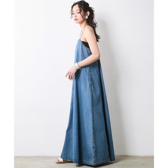 ニッセン（nissen） ワンピース ロング マキシ レディース 綿100