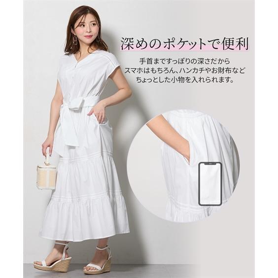 ニッセン（nissen） ワンピース ロング マキシ レディース 大きい胸