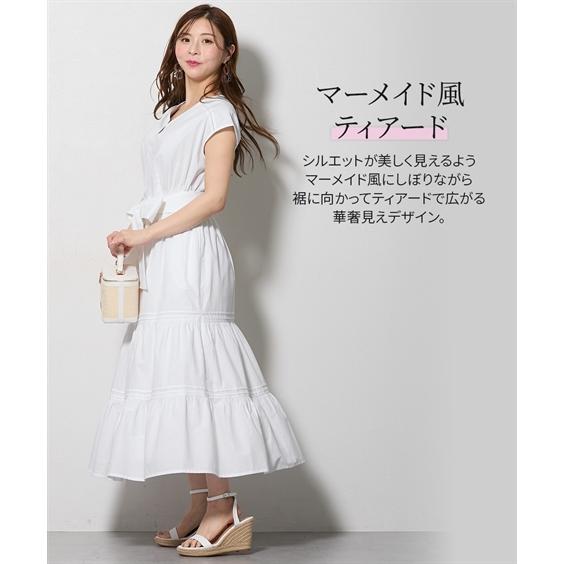 ニッセン（nissen） ワンピース ロング マキシ レディース 大きい胸