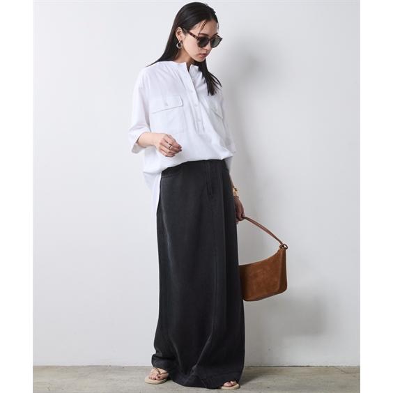 チックブラウス　ブラック　リテン 長袖 Tシャツ 服 メンズ ファッション INTERMEX 鷹 ロンT itm-040 黒