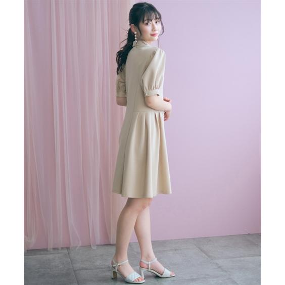 ワンピース ミニ レディース Aラインポロ marun 夏 ミニワンピ ニッセン nissen_6