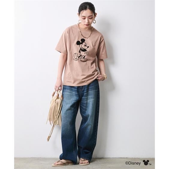ニッセン（nissen） Tシャツ カットソー レディース ミッキーマウス