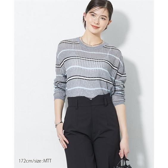 パンツ 高身長【読者モデルと一緒に作りました】サスペンダー付ハイウエストワイドパンツ　丈長め・トール_19