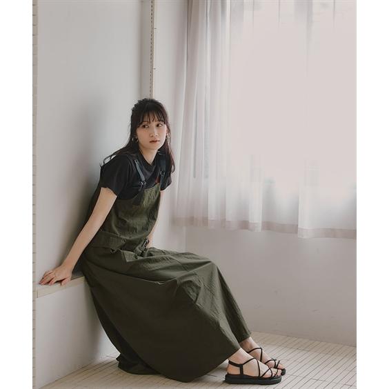 希少 dries van noten ジャンパースカート ワンピース ニッセン（nissen） ワンピース ロング マキシ トールサイズ
