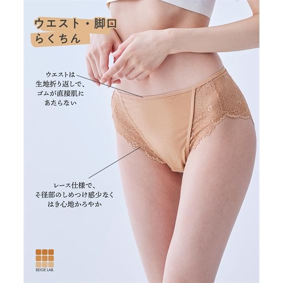 ニッセン（nissen） ショーツ レディース ベージュラボ テンセル混