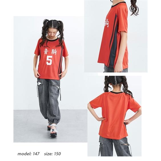 ニッセン（nissen） Tシャツ 子供服 キッズ MIKASA×ハイキュー