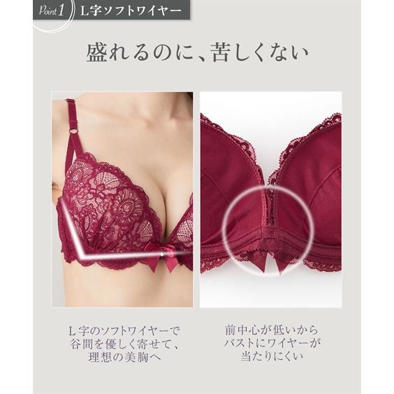 ニッセン（nissen） ブラジャー ショーツ セット レディース 総 レース