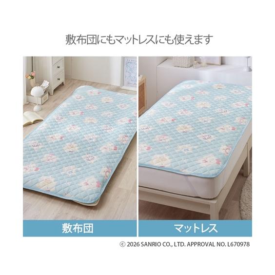 ニッセン（nissen） 敷きパッド 寝具 サンリオキャラクターズ/ひんやり