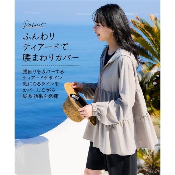 ニッセン（nissen） パーカー レディース 水陸両用 ラッシュガード