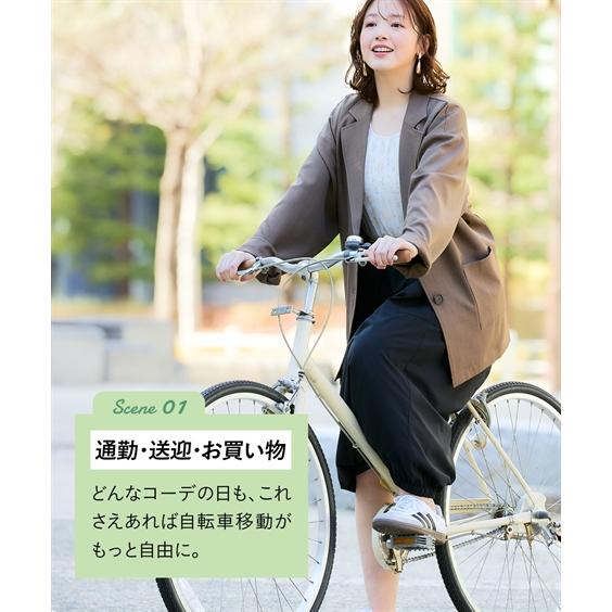 ニッセン（nissen） ロングスカート レディース 自転車乗りの為の