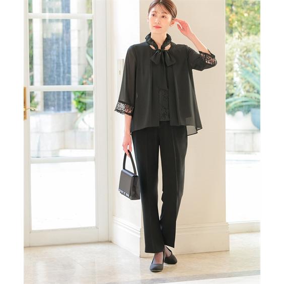 ニッセン（nissen） 喪服 礼服 ブラックフォーマル レディース 隠して