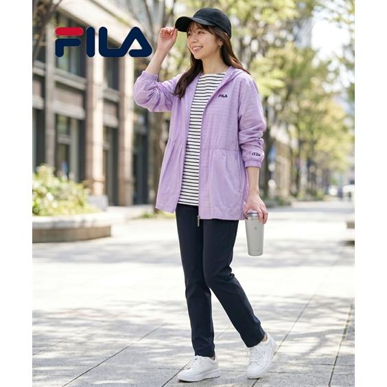 ニッセン（nissen） パーカー FILA はっ水UV加工ワッシャー 春 秋