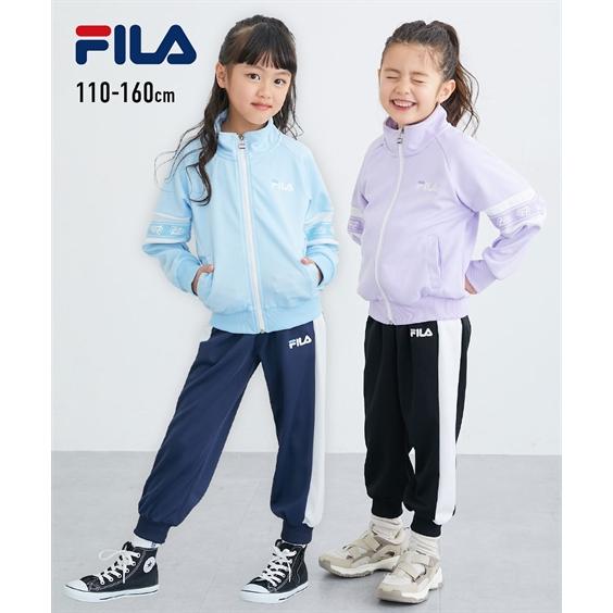 FILA（フィラ） スポーツウェア 上下セット キッズ ウォームアップ